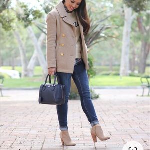 H&M Double-Breasted Denim Blazer/Jacket